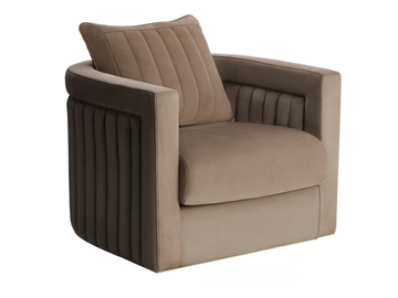 DRUMMOND - Velvet armchair with armrests by Casa Magna - view 2